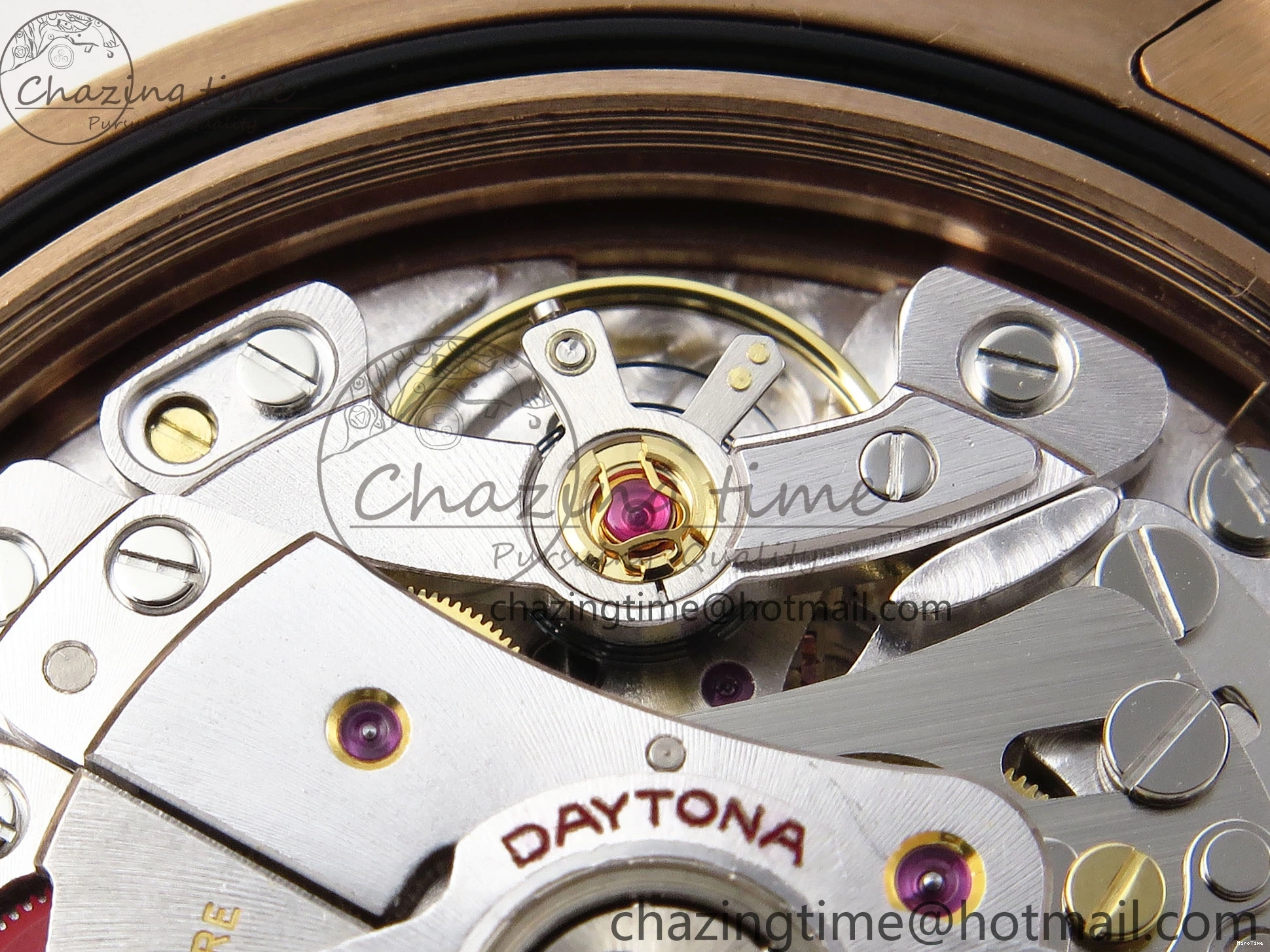 MiroTime 0416 Daytona 116515 Clean 1:1 Best Edition Silver Dial RG Markers on Oysterflex Strap SA4130 V WrinkleFree 1965